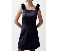 French Connection Carey Square Nk Dress Blackout Taille: 12 | Robes Mini Outlet | Femme | Le Noir