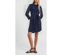 French Connection Cecilia Delphine Shirt Dress Marine Taille: 6 | Robes Chemises Outlet | Femme