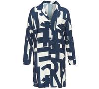 FRENCH CONNECTION Chemise de nuit bleu foncé / blanc, Taille XXL