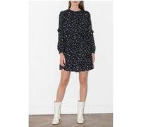 French Connection Christmas Polka Ls Rnd Nk Drs Black Taille: 10 | Robes Mini Outlet | Femme | Le Noir