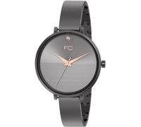 French Connection Connection Divine Gun Round Analog Watch For Women Gris Taille unique Female