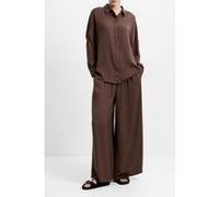 French Connection Damasco Air Flow Poly Ls Shirt Lt Walnut Brown Taille: XL | Manches longues Outlet | Femme | Marron
