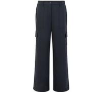French Connection Drapey Wide Leg Combat Trousers Black Taille: 10 | Pantalons Cargo Outlet | Femme | Le Noir