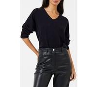 French Connection Ebba Vhari Sust V Nk Jumper Blue Taille: S- | Pulls en Maille Outlet | Femme | Bleu