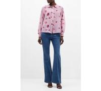 French Connection Ella Rose Georgette Long Sleeve Top Sweetpea Multi Taille: XS | Chemisiers Outlet | Femme | Rose