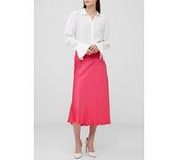 French Connection Ennis Satin Midaxi Slip Skirt Red Taille: XL | Jupes Outlet | Femme | Rouge