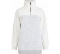 French Connection Fc Block Funnel Ecru / Light Grey Mel Taille: M | Pulls Outlet | Femme | Marron