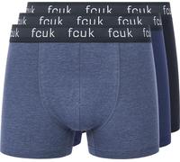 French Connection - "FCUK22" Boxer pour homme(pack de 3) BG1870 (S) (Noir)