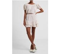 French Connection Filippa Cot Poplin Ruf Hem Skr Brown Taille: L | Chemisiers Outlet | Femme | Marron