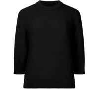 French Connection French Connection Black 100% Cotton Short Sleeve Lily Mozart Jumper