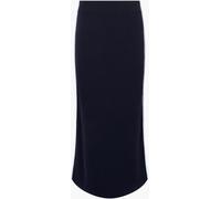 French Connection French Connection Blue Ottie Midi Back Slit Skirt Blue Small (EU 36-38)