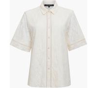 French Connection French Connection White Zoe Lace Button Through Shirt White M (EU 40-42)