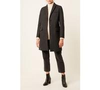 French Connection Ft Platfm Felt Smart Coat Dark Charcoal Mel Taille: 8 | Vestes droites Outlet | Femme | Le Noir