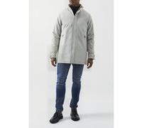 French Connection Funnel Neck Mac Coat Stone Taille: L | Parkas Outlet | Homme