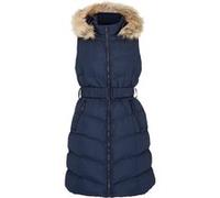 French Connection Fur Chev Mix Belt Mid Gilet Dark Navy Taille: S | Vestes sans manches Outlet | Femme | Bleu