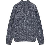 French Connection Half Zip Cable Twist Marine Mel Taille: L | Pulls Outlet | Homme