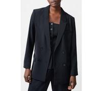 French Connection Harrie Suiting Double Breasted Blackout Taille: L | Blazers Outlet | Femme | Le Noir