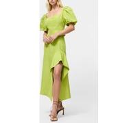 French Connection Islay Linen Midi Skirt Cactus Green Taille: 10 | Jupes Outlet | Femme | Blanche