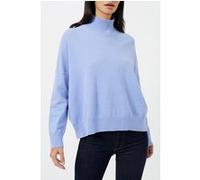 French Connection Jeanie Vhari Sust Roll Nk Jmpr Blue Taille: S | Pulls en Maille Outlet | Femme | Bleu