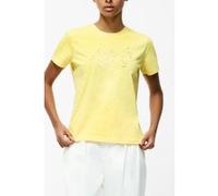 French Connection Joie De Vivre Ss Top Butter Yellow Taille: M | Chemises Outlet | Femme | Jaune