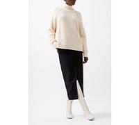 French Connection Keya Popcorn Knit Mozart Jumpr Cream Taille: XS | Pulls en Maille Outlet | Femme | Blanche