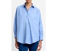 French Connection L/s Popover Dusted Blue Taille: 16 | Chemises à boutons Outlet | Femme | Bleu