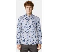 French Connection Large Floral Cut Long Sleeve Shirt White Taille: XXL | Chemises d'affaires Outlet | Homme | Blanche