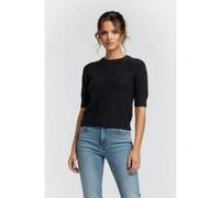 French Connection Lily Mozart Short Sleeve Blackout Taille: XS | Pulls en Maille Outlet | Femme | Le Noir