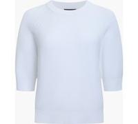 French Connection Lily Mozart Short Sleeve Linen White Taille: S | Pulls Outlet | Femme | Blanche
