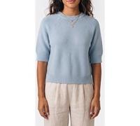 French Connection Lily Mozart Short Sleeve Sky Blue Taille: L | Pulls Outlet | Femme | Bleu