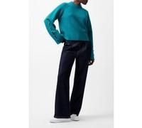 French Connection Melissa Boucle Ls Jumper Dark Teal Taille: S | Pulls tricotés Outlet | Femme | Cyan