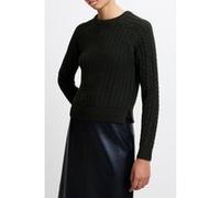 French Connection Mozart Popcorn Cable Jumper Brunswick Green Taille: M | Pulls en Maille Outlet | Femme | Vert