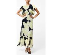 French Connection Natalie Emina Chiffon Maxi Drs Light Lime Green Mul Taille: 8 | Robes longues Outlet | Femme | Vert