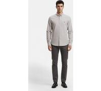 French Connection Oxford Long Sleeve Shirt Stone Taille: M | Chemises d'affaires Outlet | Homme