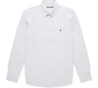 French Connection Oxford Ls Stone/marine Taille: M | Casual chemises Outlet | Homme