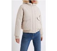French Connection Parka Fur S Stone Stone Taille: L | Manteaux en fausse fourrure Outlet | Femme