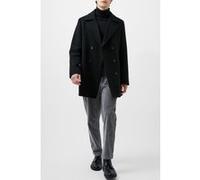 French Connection Pea Coat Black Taille: XL | Manteaux à double boutonnage Outlet | Homme | Le Noir