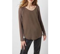 French Connection Polly Plains Ls Top Deep Moss Taille: XS | Manches longues Outlet | Femme