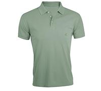 French Connection Polo décontracté en coton doux pour homme Vert Taille S, sauge, S