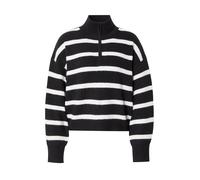 FRENCH CONNECTION Pull-over 'VHARI' noir / blanc, Taille XL