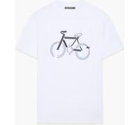 French Connection Racer 3 Colour White Taille: L | T-shirts avec imprimés Outlet | Homme | Blanche