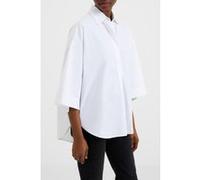 French Connection Rhodes Poplin Ss Popover Linen White Taille: L | Chemises à boutons Outlet | Femme | Blanche