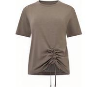 French Connection Ruched 081 Khaki Taille: S | Chemises Outlet | Femme | Marron