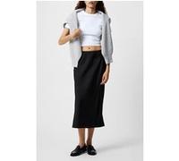 French Connection Satin Slip Midi Skirt Black Taille: 8 | Jupes Outlet | Femme | Le Noir