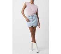 French Connection Shoulder Pad Crepe Tank Top Mauve Mist Taille: XS | Jupes en jeans Outlet | Femme | Mauve