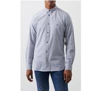 French Connection Stripe Long Sleeve Shirt Dark Navy Stripe Taille: S | Casual chemises Outlet | Homme | Bleu