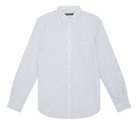 French Connection Stripe Pocket Long Sleeve Oxford Shirt Khaki/white Taille: M | Casual chemises Outlet | Homme | Marron