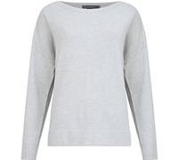 French Connection Supersoft Scoop Neck Knits Light Grey Mel Taille: S | Pulls en Maille Outlet | Femme | Gris
