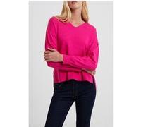 French Connection Supersoft Vee Hot Pink Taille: L | Pulls en Maille Outlet | Femme | Rose
