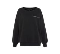 FRENCH CONNECTION Sweat-shirt noir / blanc, Taille M